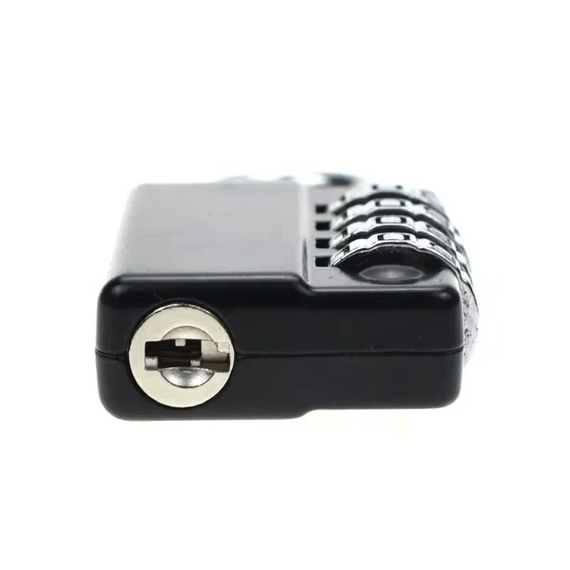 High Quality 4 Digit Combination Lock Gym Cabinet Door Padlock Lock with Master Key